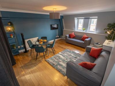 Two Bedroom Apartment Number 42 Living Room 2 Drury Court -2