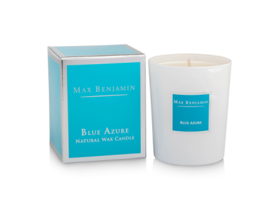 Max Benjamin - Blue Azure - Natural Wax Candle