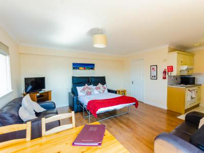 One Bedroom Apartment43 Living Roomo Drury Court-3